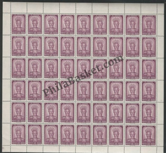 #FS89-St. Thomas- FullSheet  India MNH - 1964