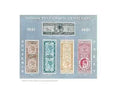 #MS01 - Indian Telegraph Centenary - Miniature Sheet MS - MNH - India - 01 Nov 1953