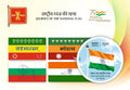 #MS263 - Journey of the National Flag - Miniature Sheet MS - MNH - India - 02 Aug 2022