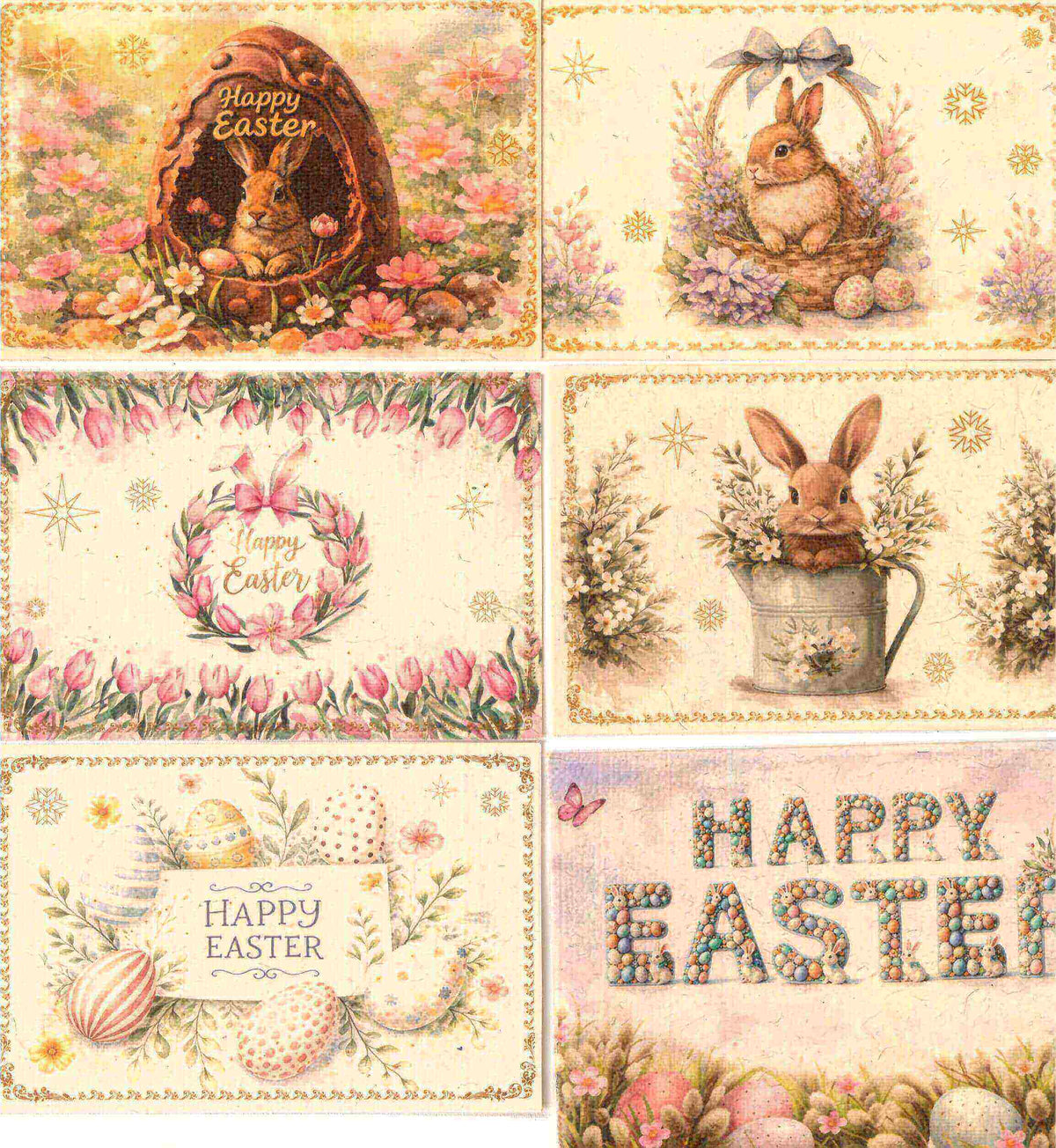 #PC162 - Happy Easter (Set of 5) - Picture Postcard - New Delhi - India - 05 Apr 2026