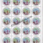 #FS1891-150Th Birth Anniversary of Mahatma Gandhi- FullSheet (Set of 7) India MNH - 2018