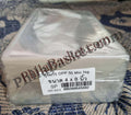 #BOPP21 - 4 x 8 Inch - 1Kg (Approx. 660 Pcs) - Mostly for Broucher - ACID Free Taiwan/Thailand Bopp
