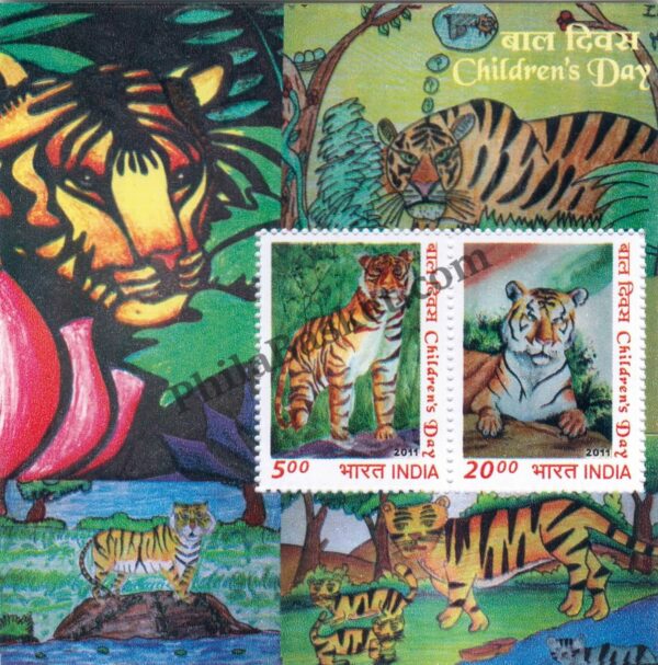 #MS99 - Children's Day 2011 - Miniature Sheet MS – India MNH – 14 Nov 2011