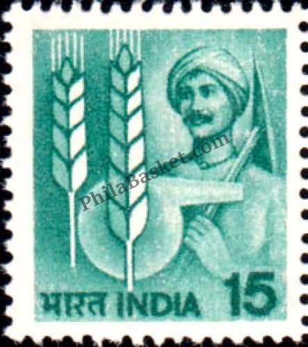 #DST122 - Technology in Agriculture Ashokan Watermark Definitive Stamp ...